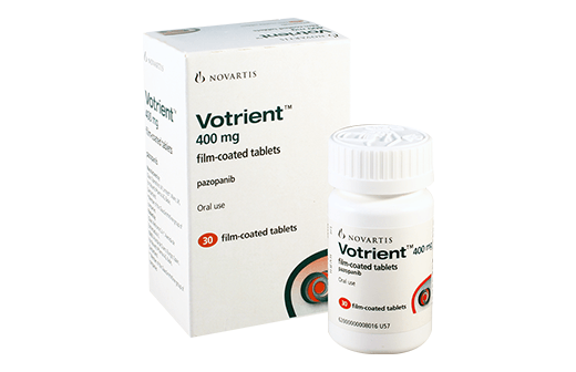 Препарат Вотриент (Votrient), Пазопаниб